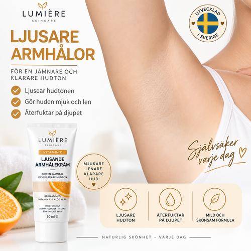 Brightening Underarm Cream – För jämnare & klarare hudton